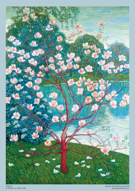 Adult Jigsaw Puzzle - Magnolia Tree by Wilhelm List - Perrymans Books & Gifts