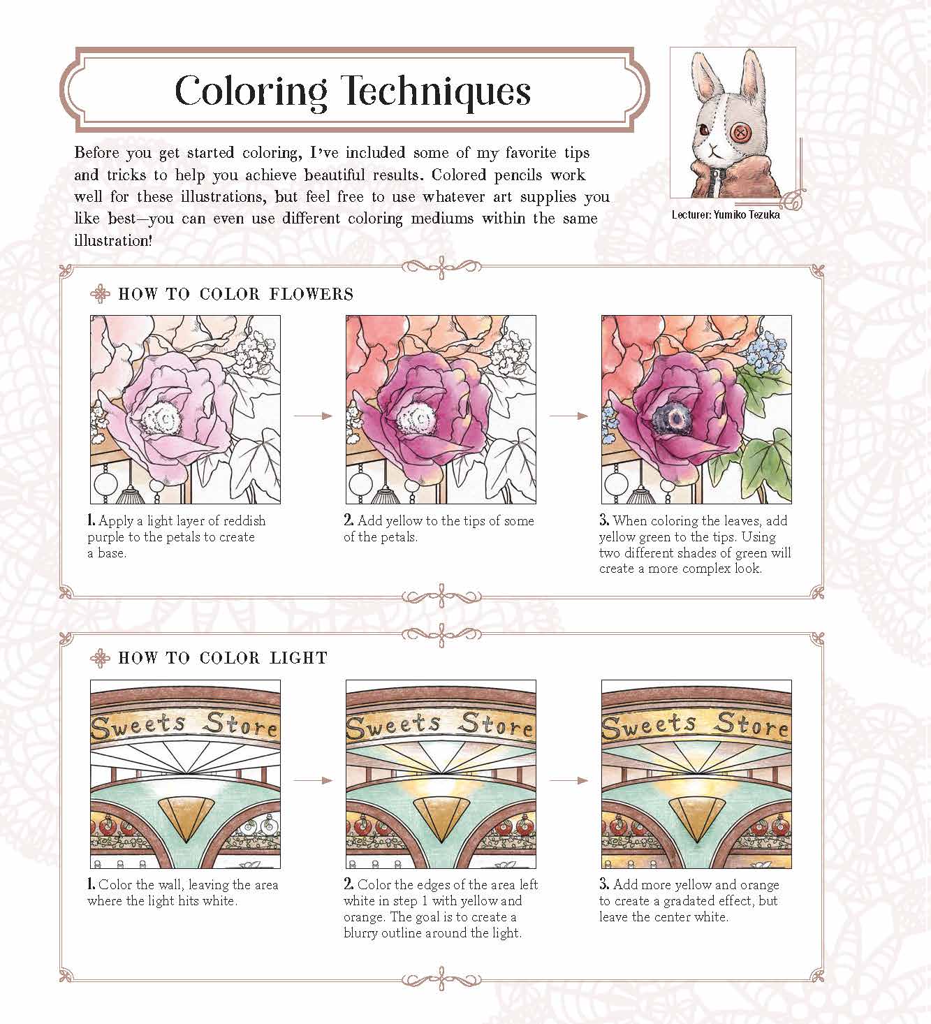 Antique Dollhouse Coloring - Yumiko Tezuka - Perrymans Books & Gifts