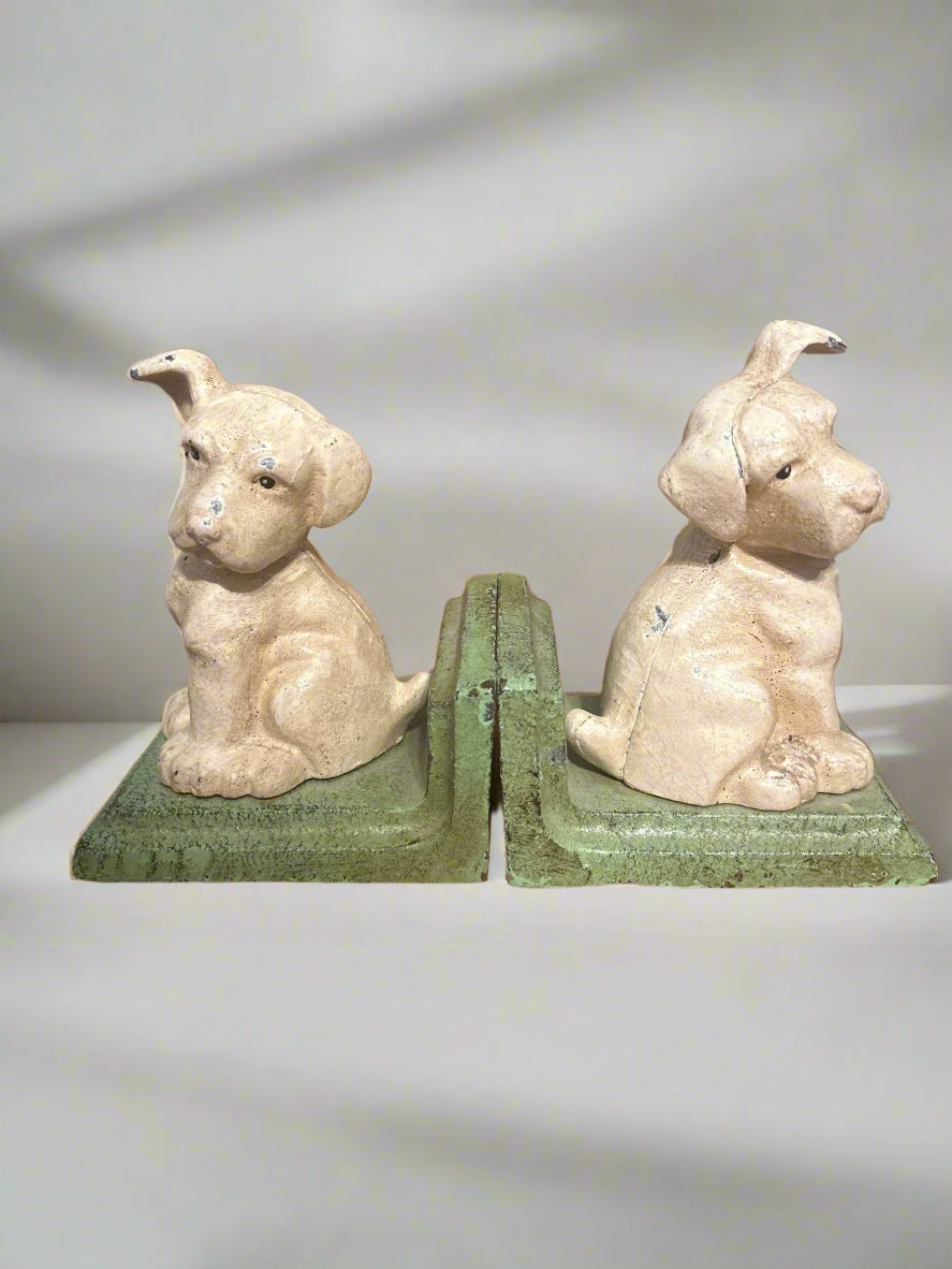Curious Puppy Bookend Set - Perrymans Books & Gifts
