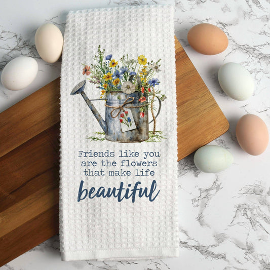 "Friends Like You.." Kitchen Towel - Perrymans Books & Gifts