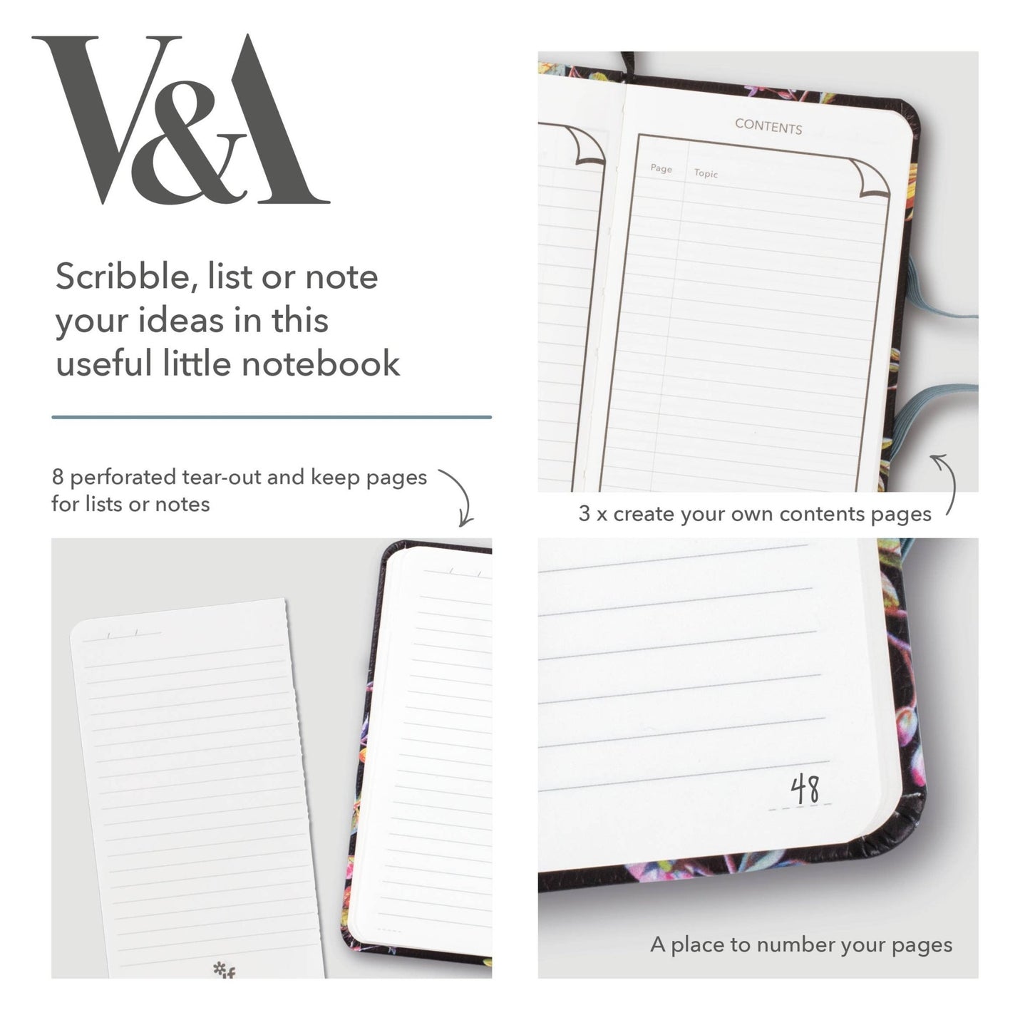 V&A Journals - Kilburn Collection - Perrymans Books & Gifts