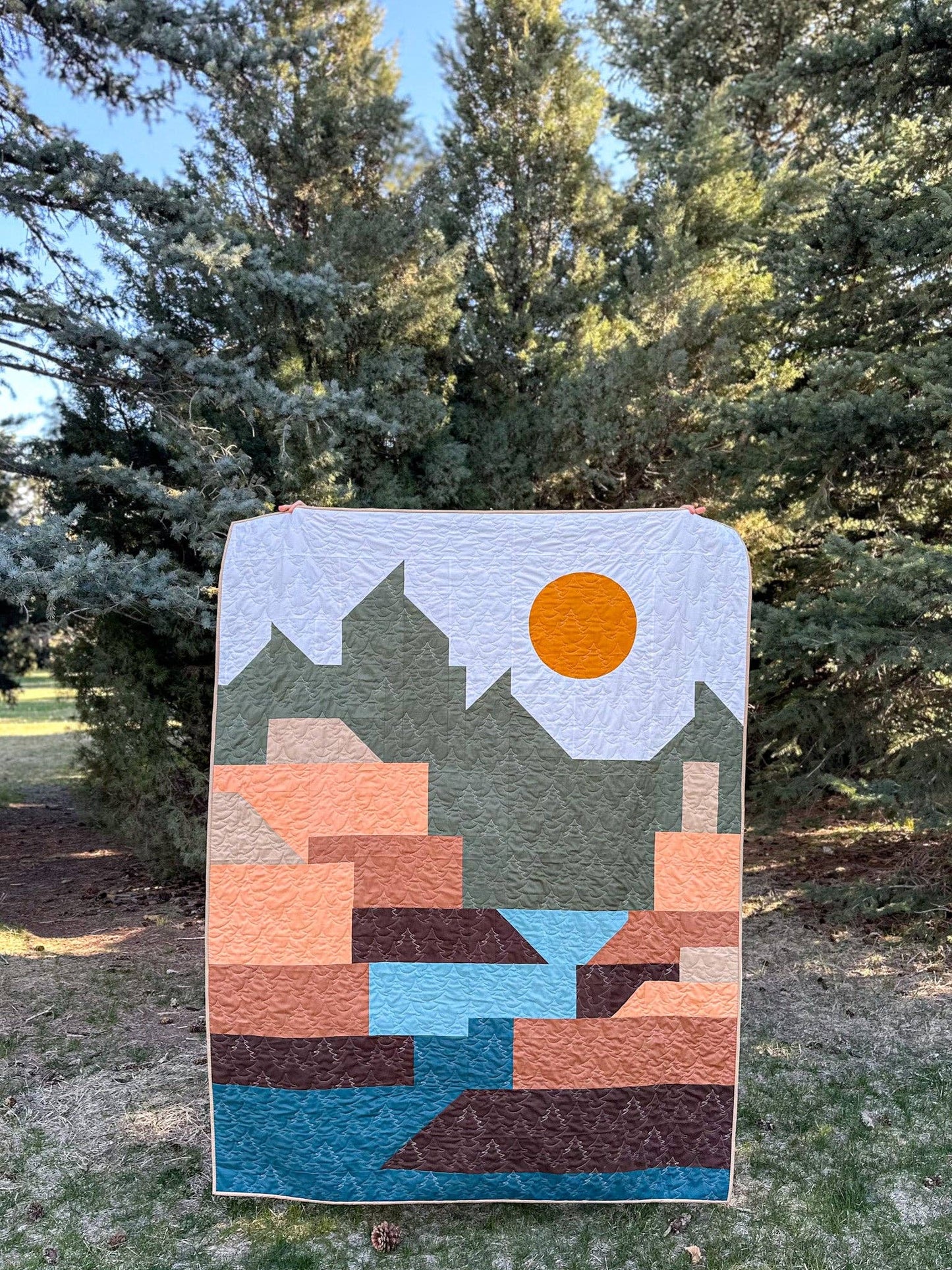 Wasatch Quilt - Paper Pattern by Wellspring Designs - Perrymans Books & Gifts