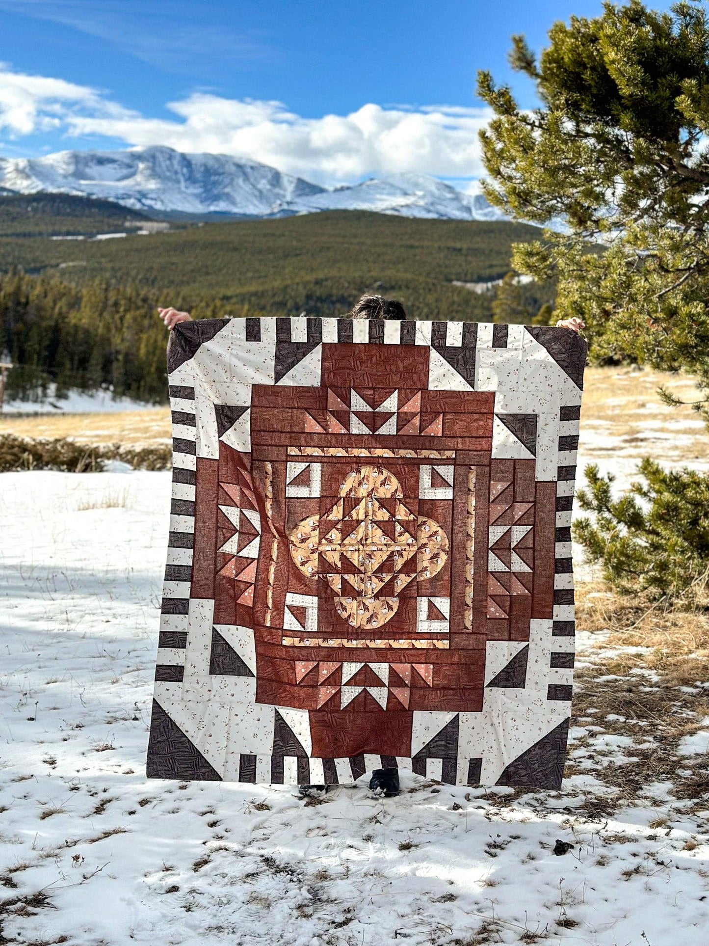 Wayward Quilt - Paper Pattern by Wellspring Designs - Perrymans Books & Gifts