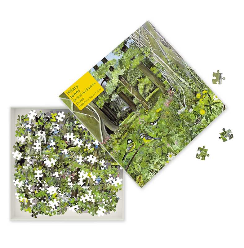 1000 Piece Puzzle - Behind the Squires, Devon by Hilary Jones - Perrymans Books & Gifts