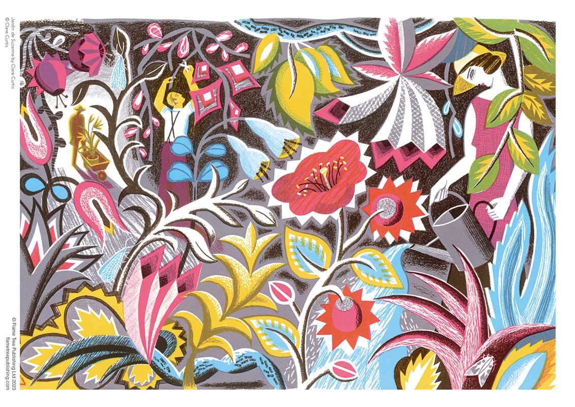 1000 Piece Puzzle - Jardin de Suzanne by Clare Curtis - Perrymans Books & Gifts