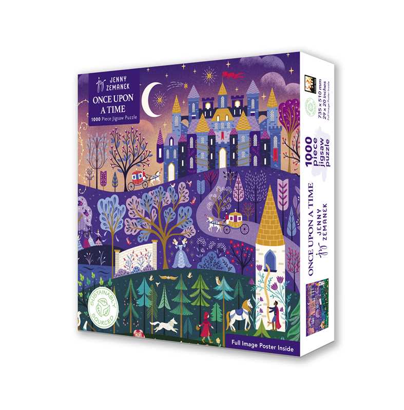 1000 Piece Puzzle - Once Upon a Time by Jenny Zemanek - Perrymans Books & Gifts