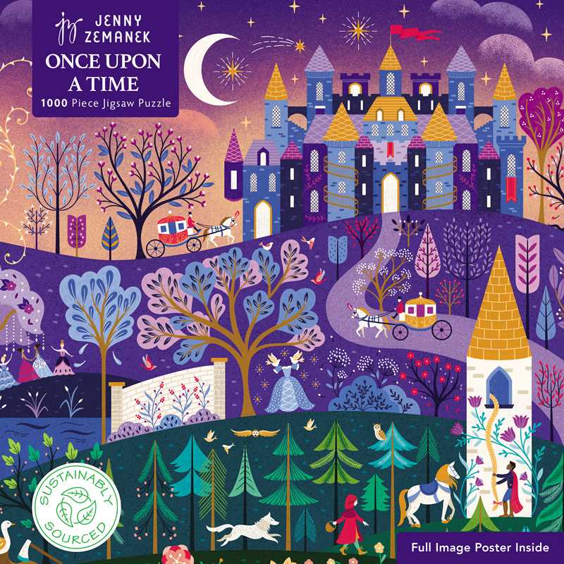 1000 Piece Puzzle - Once Upon a Time by Jenny Zemanek - Perrymans Books & Gifts