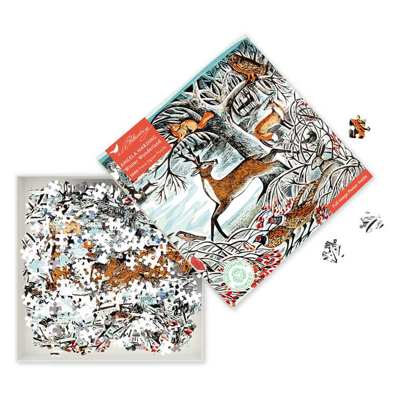 1000 Piece Puzzle: Winter Wonderland by Angela Harding - Perrymans Books & Gifts