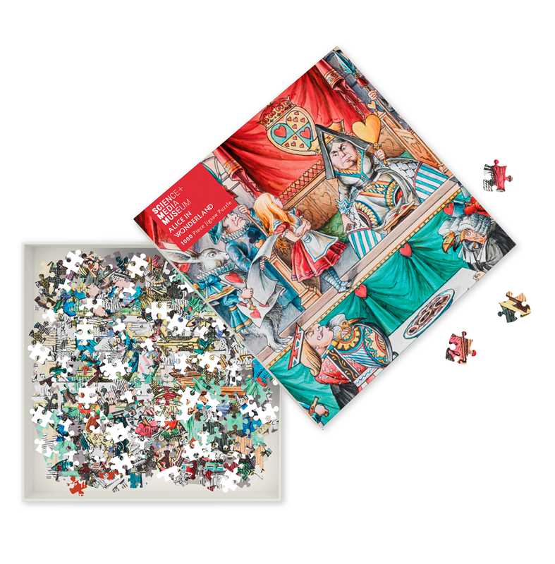 Adult Jigsaw Puzzle - Alice in Wonderland by Science Museum - Perrymans Books & Gifts