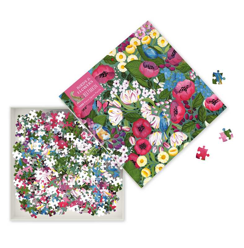 Adult Jigsaw Puzzle Birds & Flowers by Bex Parkin - Perrymans Books & Gifts