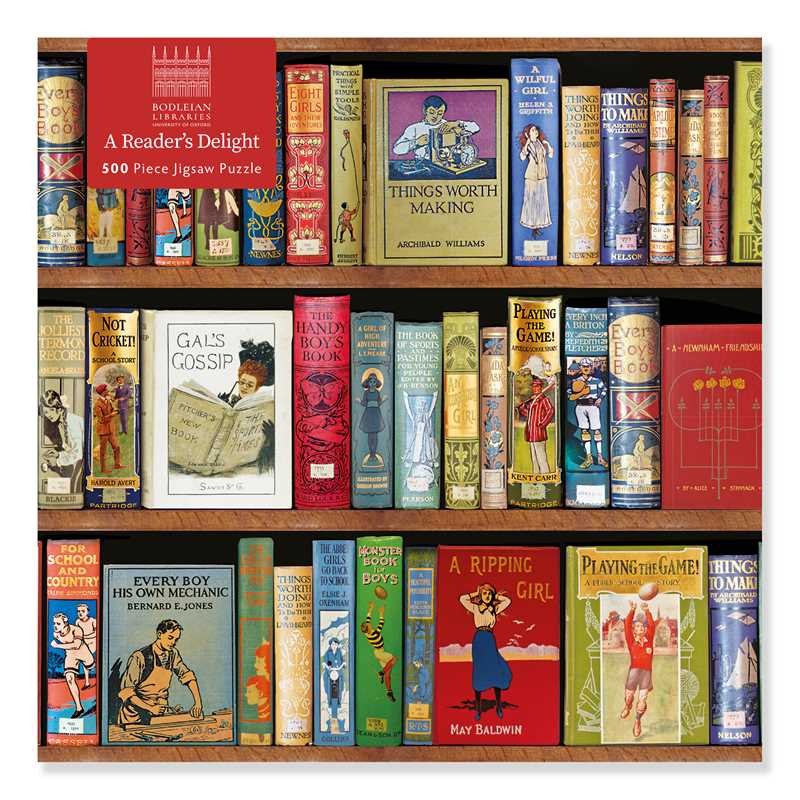 Adult Jigsaw Puzzle Bodleian Libraries: A Reader's Delight (500 pieces) - Perrymans Books & Gifts