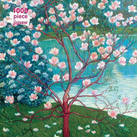 Adult Jigsaw Puzzle - Magnolia Tree by Wilhelm List - Perrymans Books & Gifts