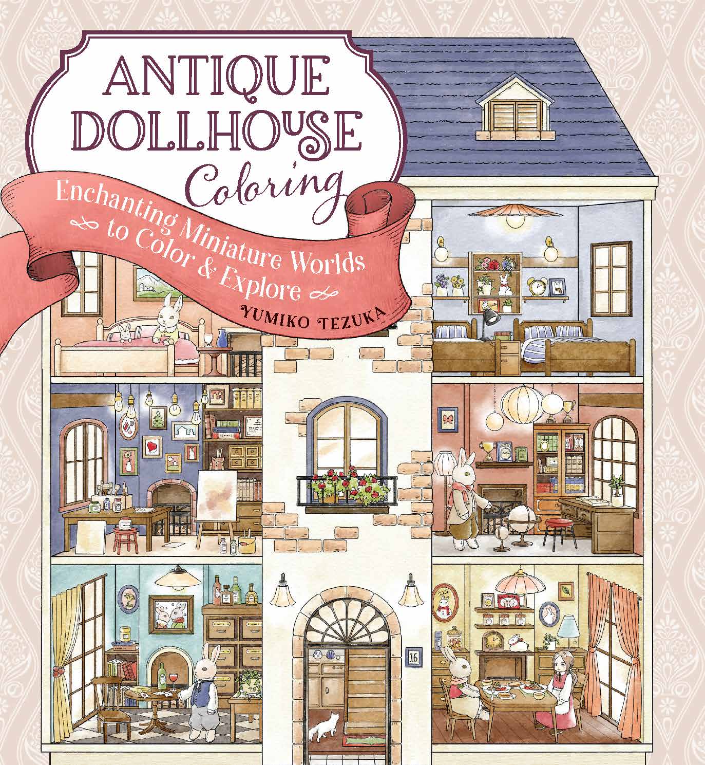 Antique Dollhouse Coloring - Yumiko Tezuka - Perrymans Books & Gifts