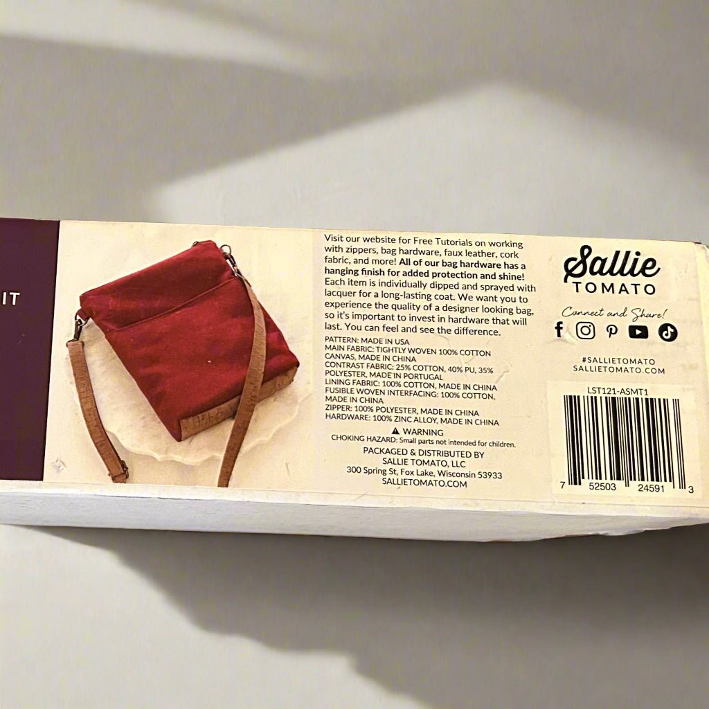 Bag Making Kit - Myrna by Sallie Tomato - Perrymans Books & Gifts