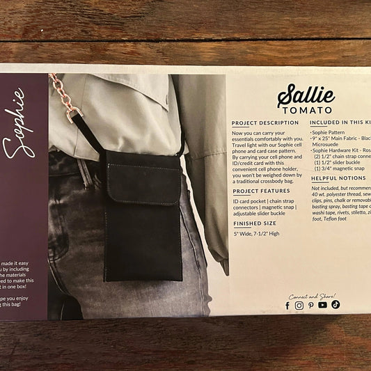 Bag Making Kit - Sophie by Sallie Tomato - Perrymans Books & Gifts