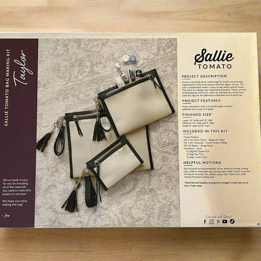 Bag Making Kit - Taylor by Sallie Tomato - Perrymans Books & Gifts
