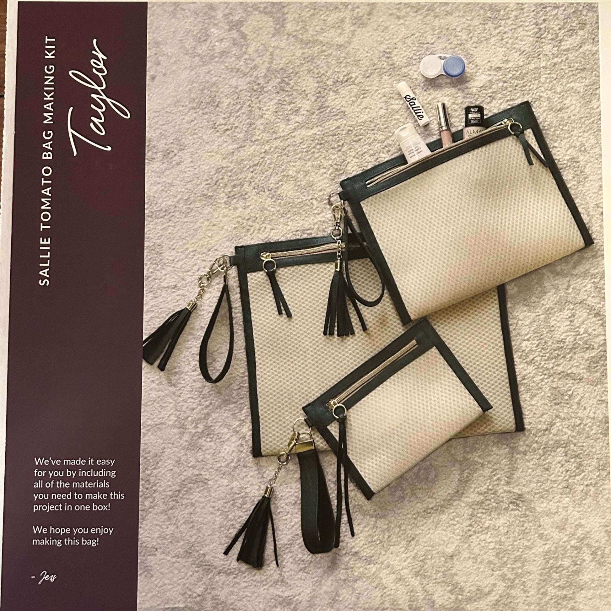 Bag Making Kit - Taylor by Sallie Tomato - Perrymans Books & Gifts
