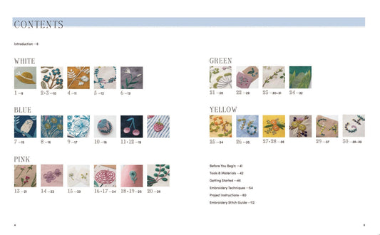 Beautiful Botanical Embroidery by Alice Makabe - Perrymans Books & Gifts