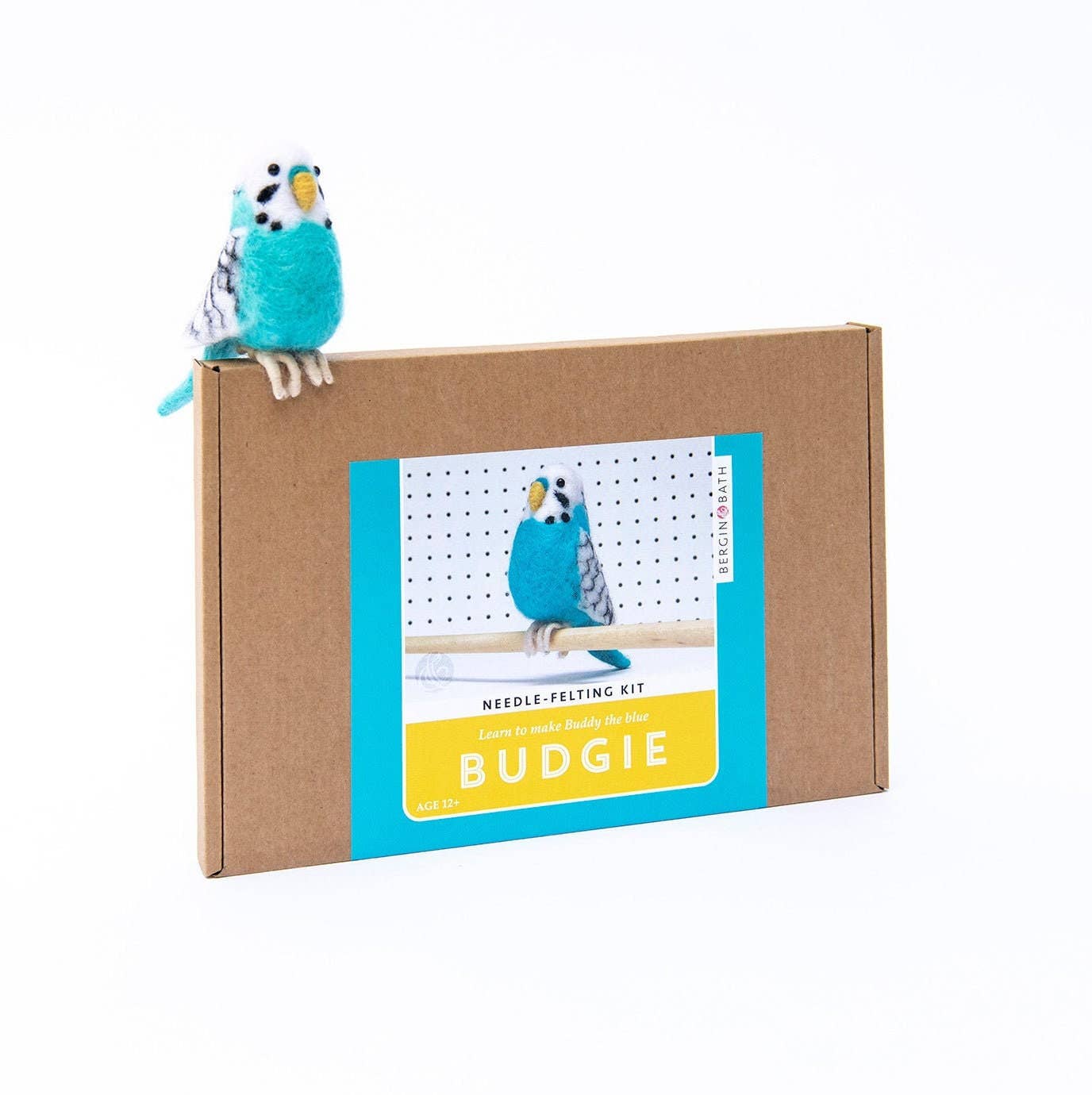 Blue Budgie Needle Felting Kit - Perrymans Books & Gifts