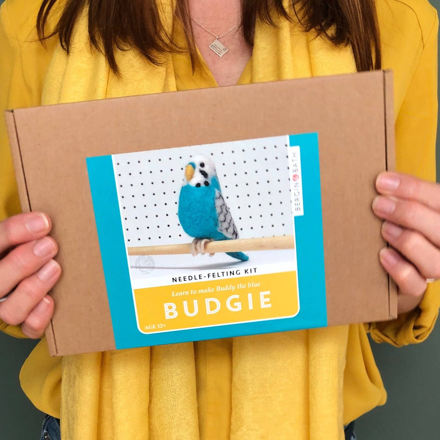 Blue Budgie Needle Felting Kit - Perrymans Books & Gifts