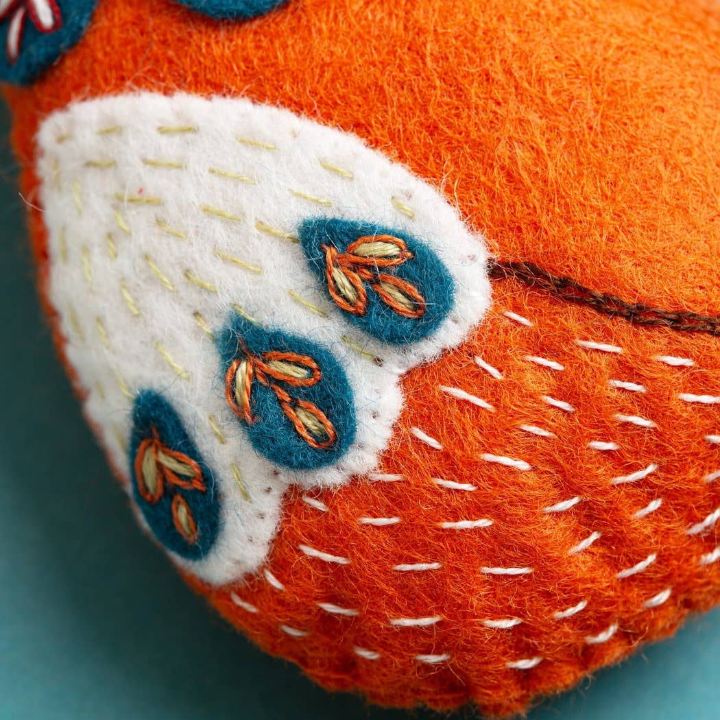 Felt Craft Mini Kit - Folk Fox - Perrymans Books & Gifts