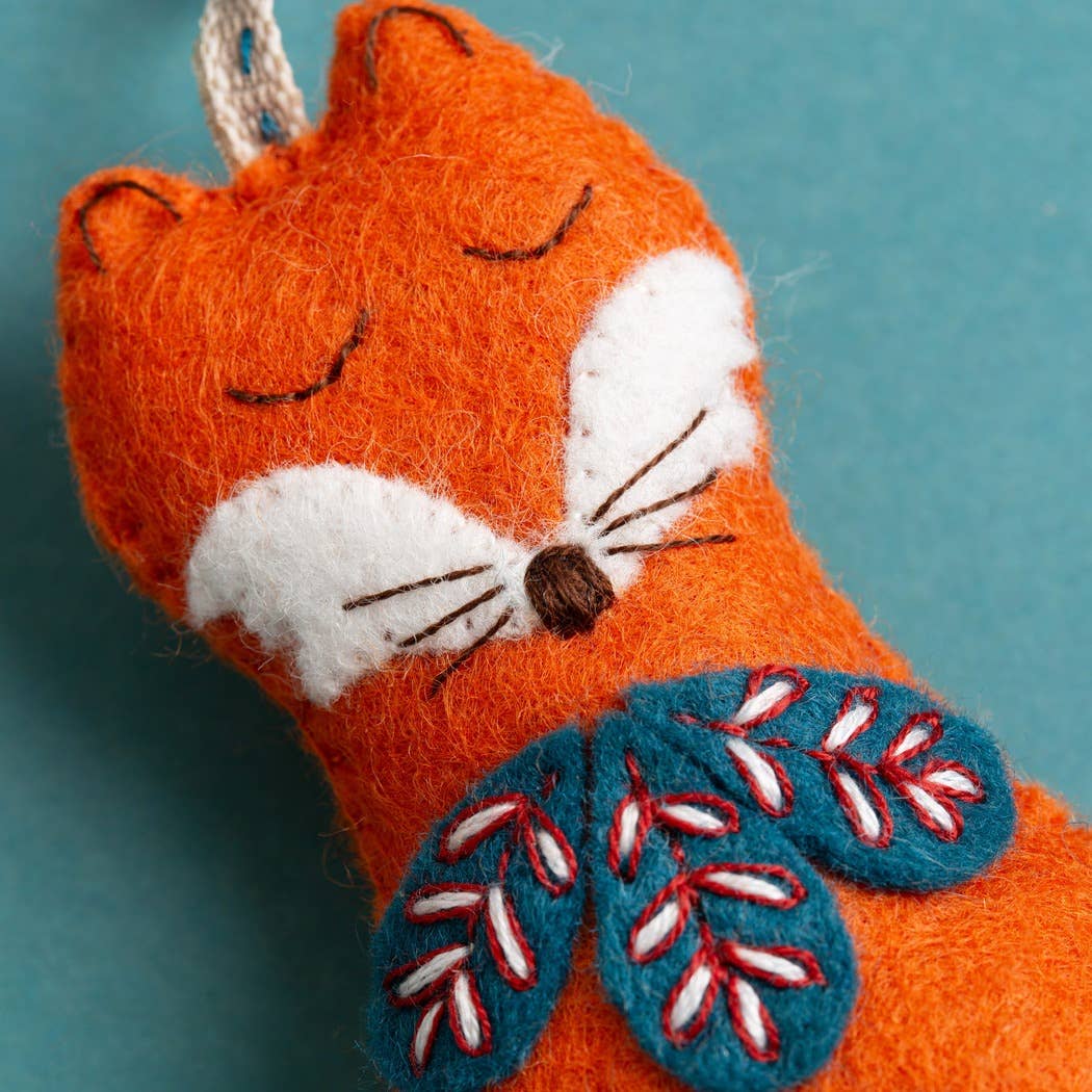 Felt Craft Mini Kit - Folk Fox - Perrymans Books & Gifts