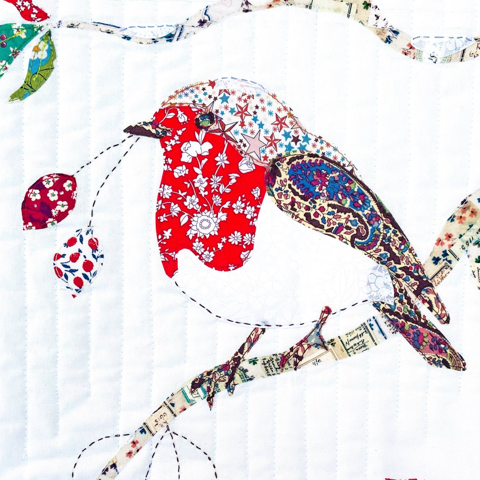 Liberty Tana Lawn® Fabric Robin Pillow Kit - Perrymans Books & Gifts
