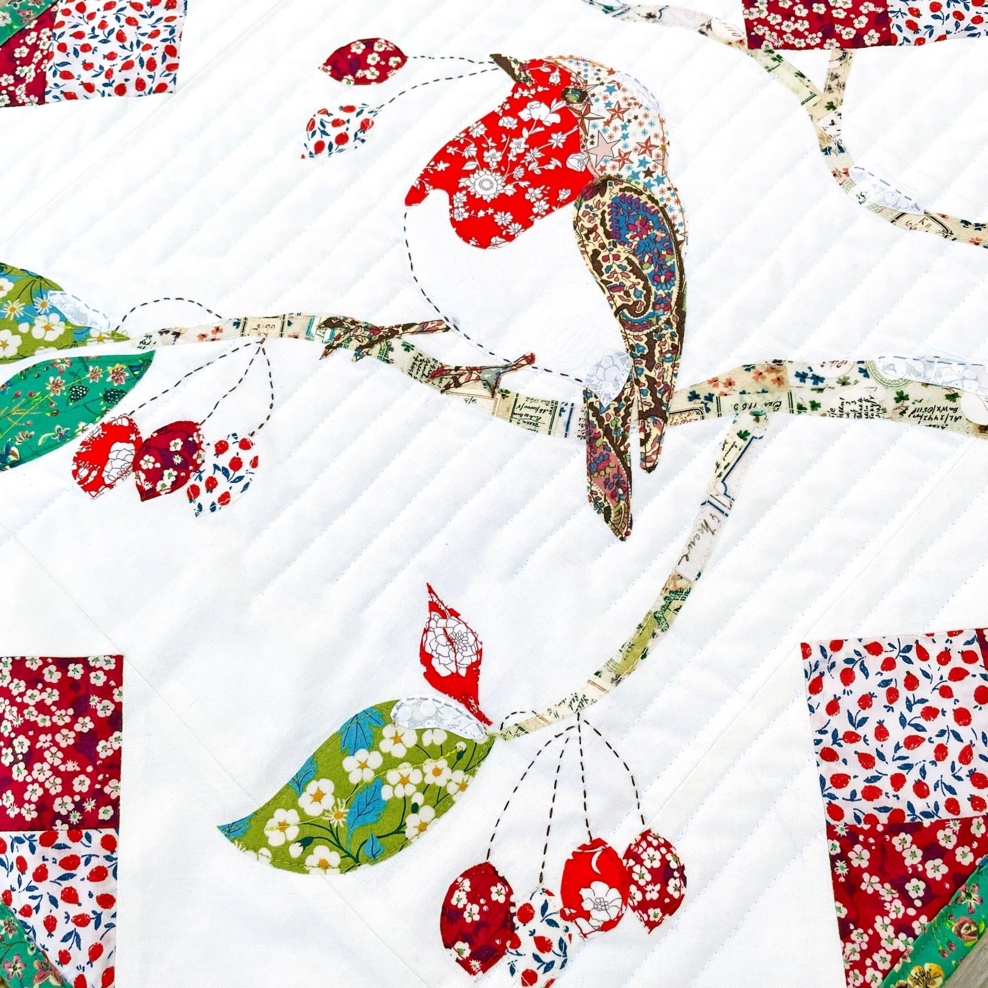 Liberty Tana Lawn® Fabric Robin Pillow Kit - Perrymans Books & Gifts