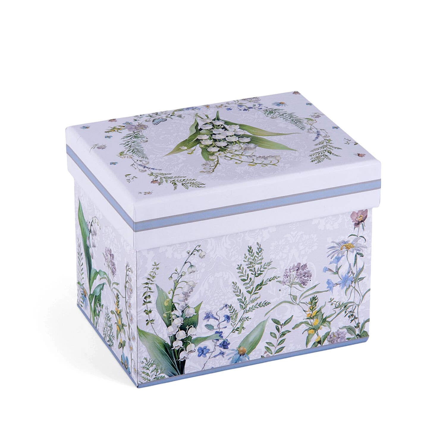 Lily of the Valley Porcelain Big Belly Mug in Gift Box - Perrymans Books & Gifts