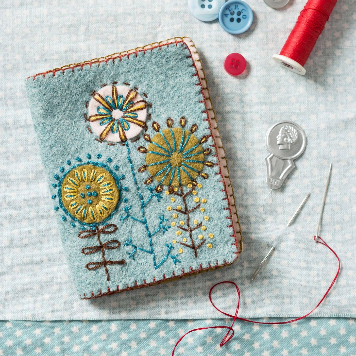 Needle Case Felt Craft Mini Kit - Corinne Lapierre Limited - Perrymans Books & Gifts