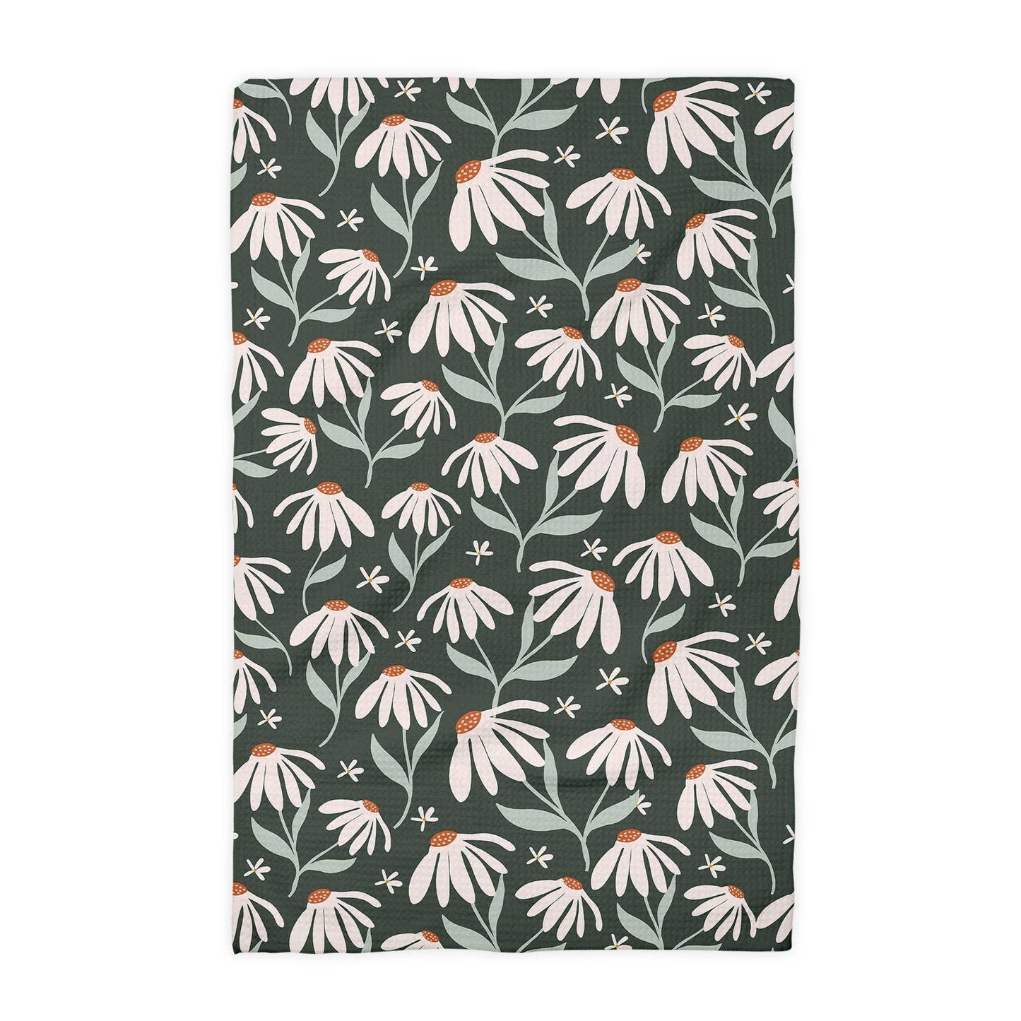Neutral Boho Fall Daisy Kitchen Towel - Perrymans Books & Gifts