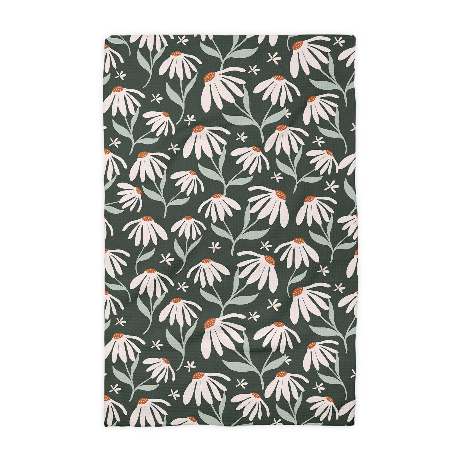 Neutral Boho Fall Daisy Kitchen Towel - Perrymans Books & Gifts