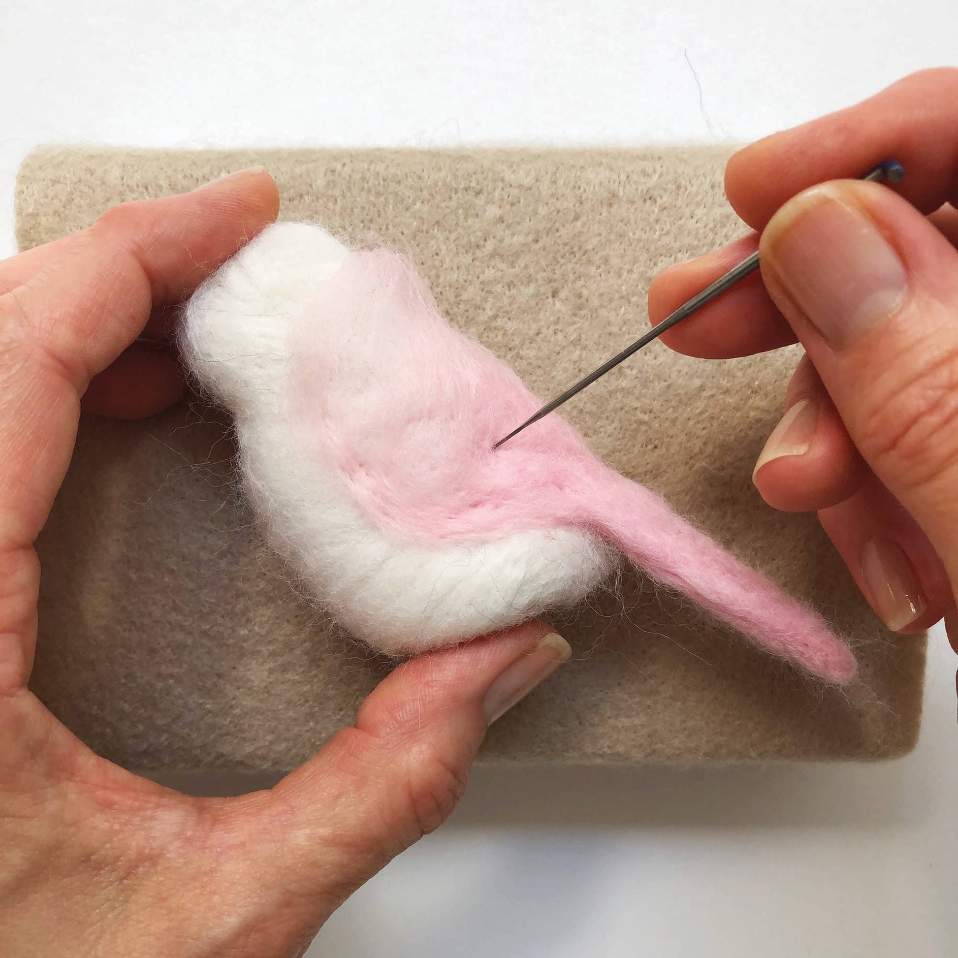 Pink Budgie Needle Felting Kit - Perrymans Books & Gifts