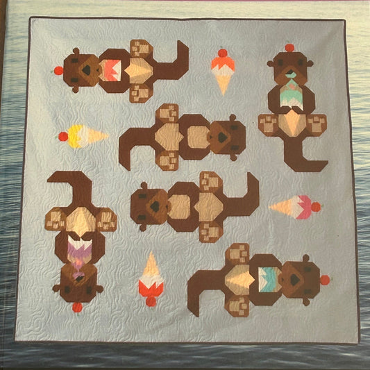 Quilt Pattern - Cool Treats an Otter Quilt - Perrymans Books & Gifts