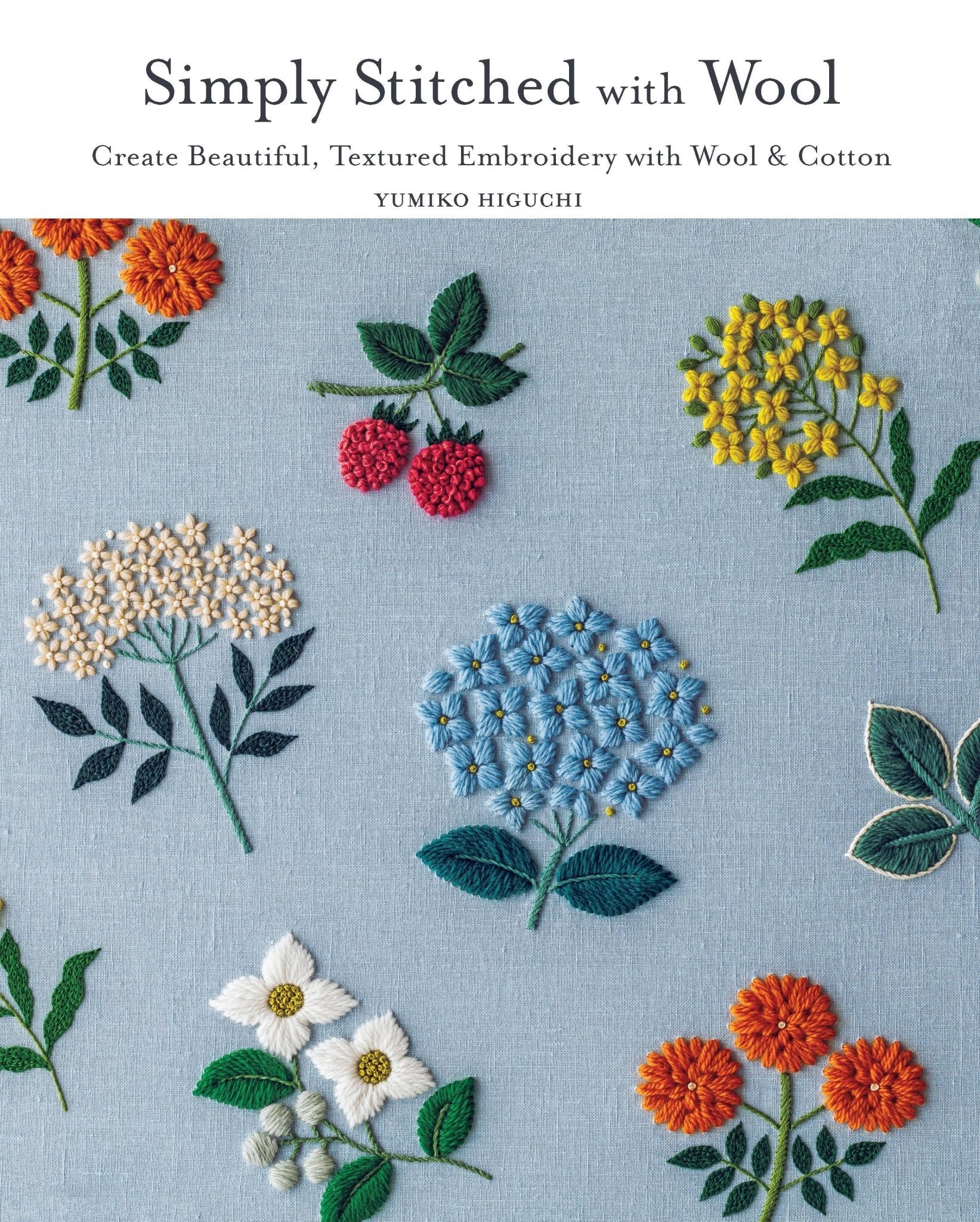 Simply Stitched with Wool by Yumiko Higuchi - Perrymans Books & Gifts