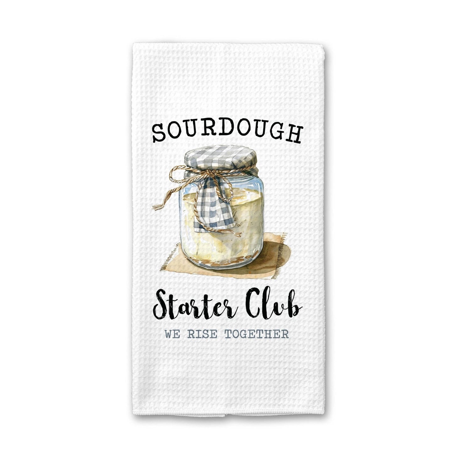 "Sourdough Starter Club" Kitchen Towel - Perrymans Books & Gifts