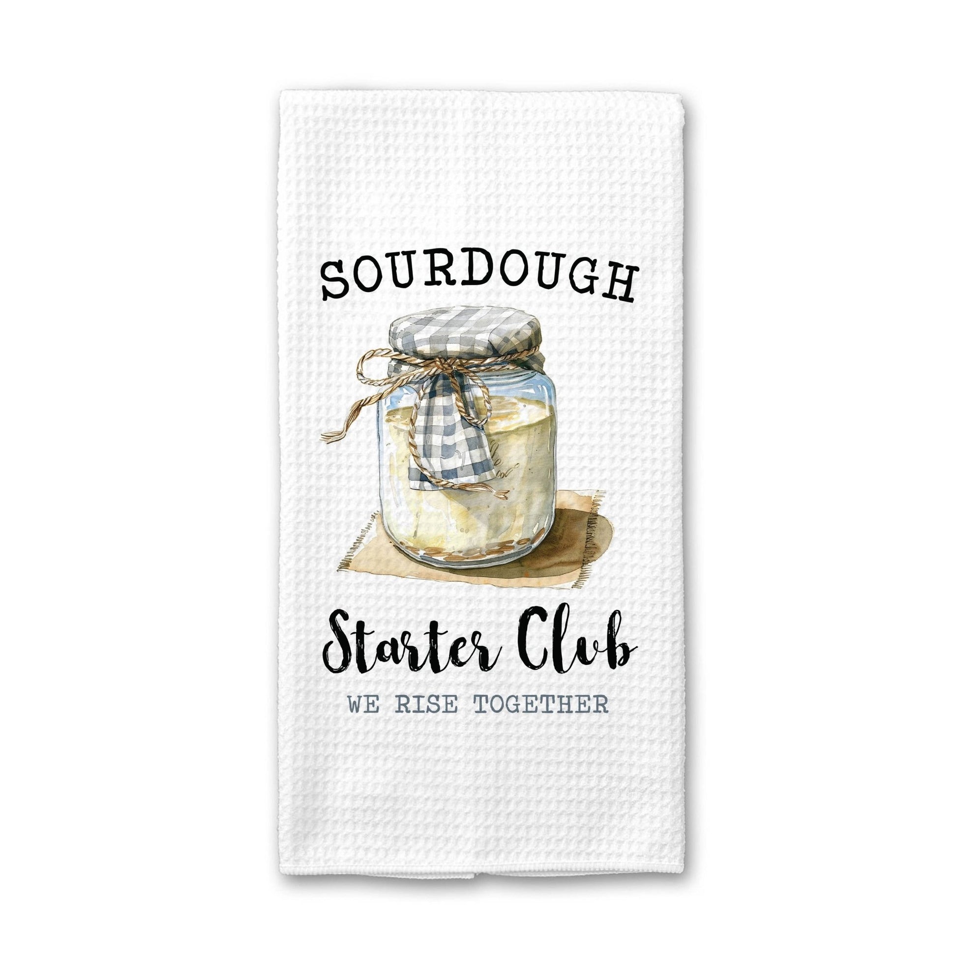 "Sourdough Starter Club" Kitchen Towel - Perrymans Books & Gifts