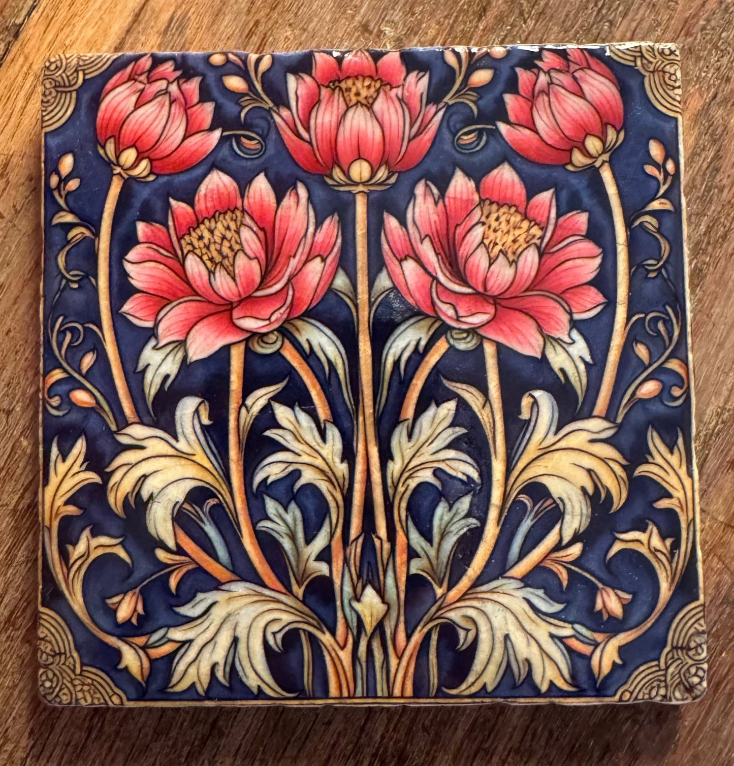 Stone Coasters - Tiny Works of Art from The Painted Lily - Perrymans Books & Gifts