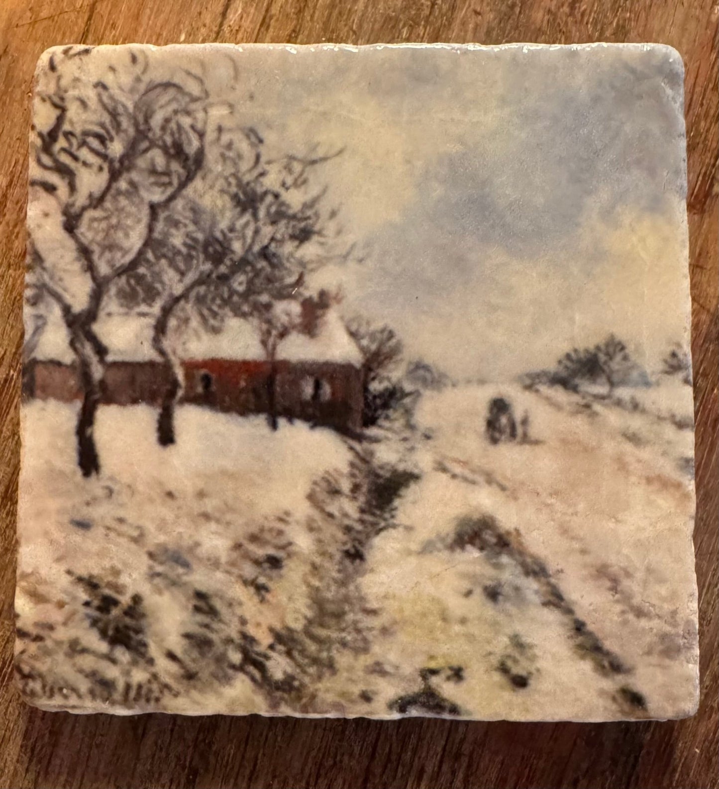 Stone Coasters - Tiny Works of Art from The Painted Lily - Perrymans Books & Gifts