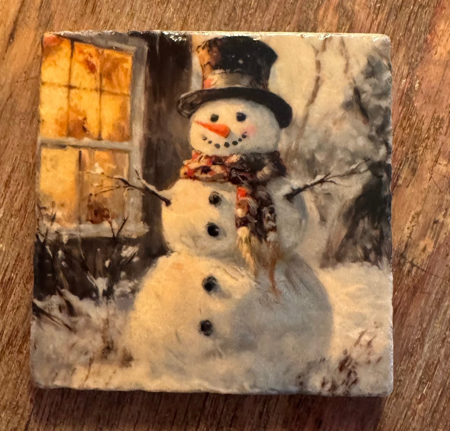 Stone Coasters - Tiny Works of Art from The Painted Lily - Perrymans Books & Gifts