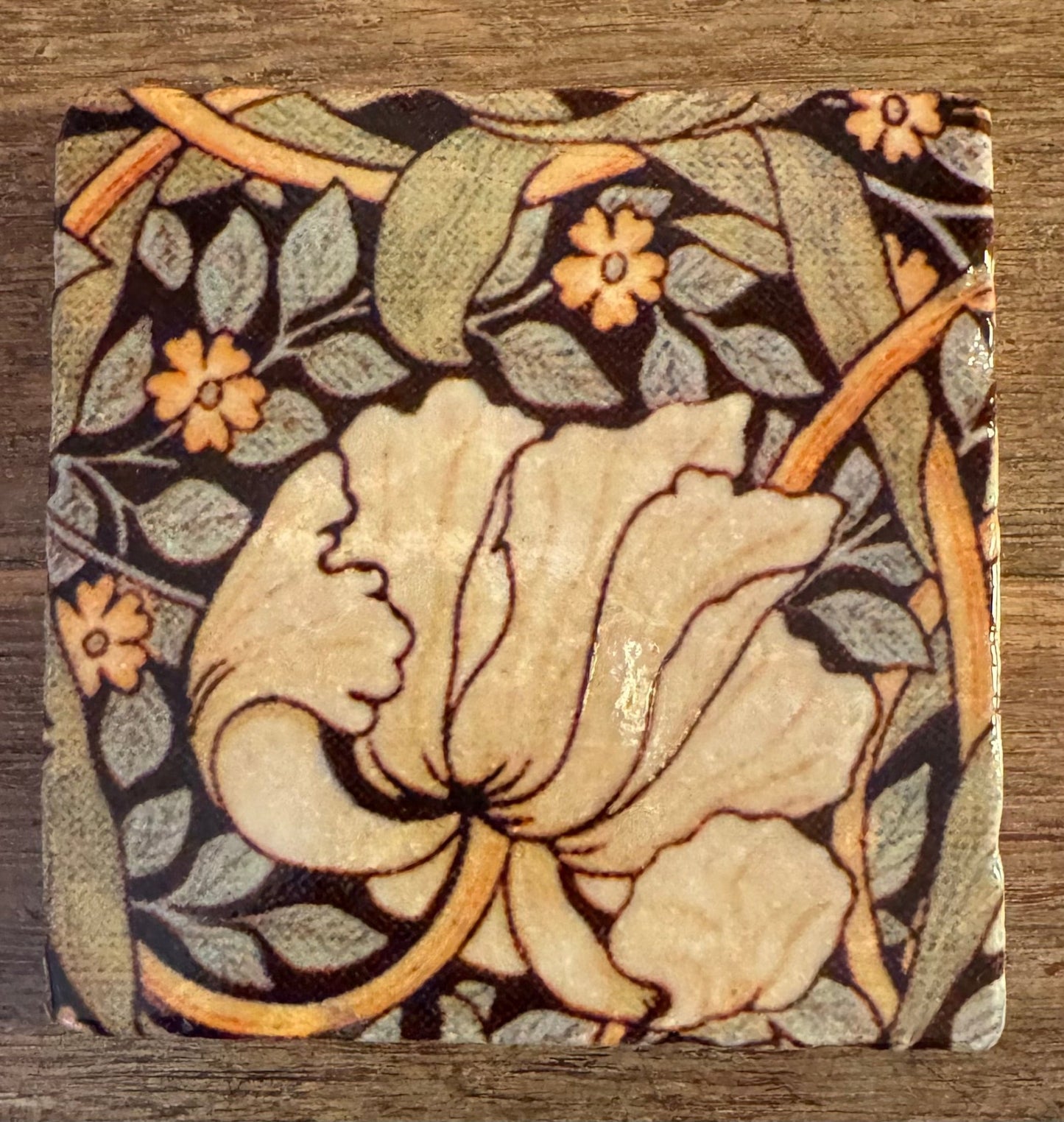 Stone Coasters - Tiny Works of Art from The Painted Lily - Perrymans Books & Gifts
