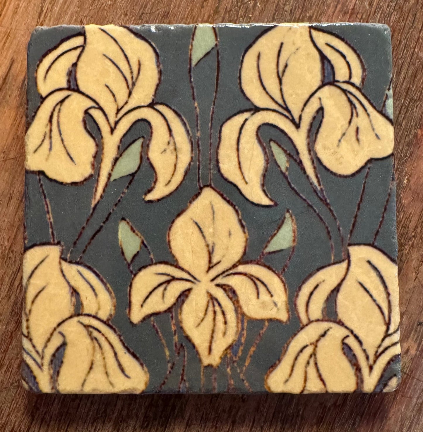 Stone Coasters - Tiny Works of Art from The Painted Lily - Perrymans Books & Gifts