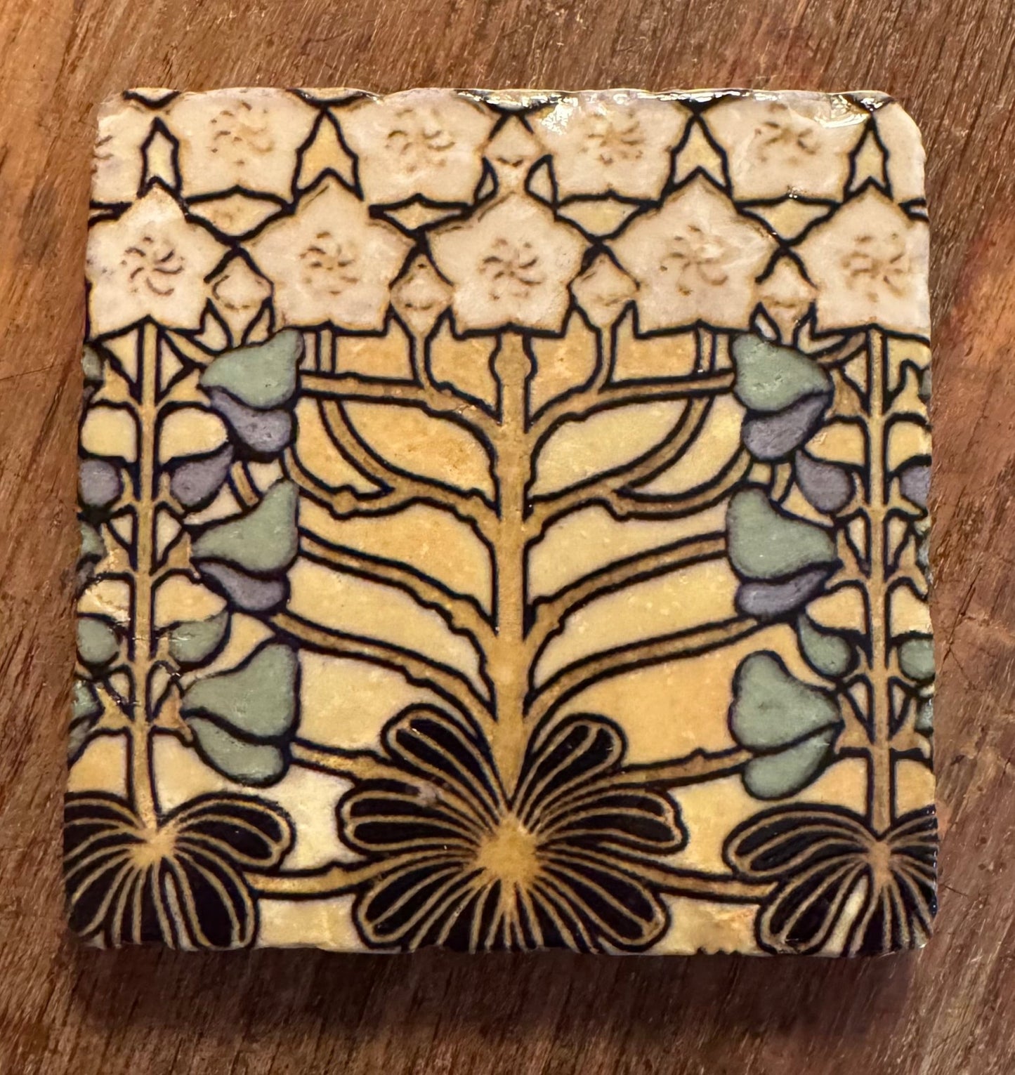 Stone Coasters - Tiny Works of Art from The Painted Lily - Perrymans Books & Gifts