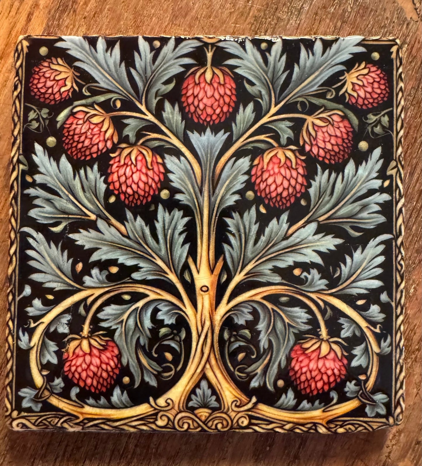 Stone Coasters - Tiny Works of Art from The Painted Lily - Perrymans Books & Gifts