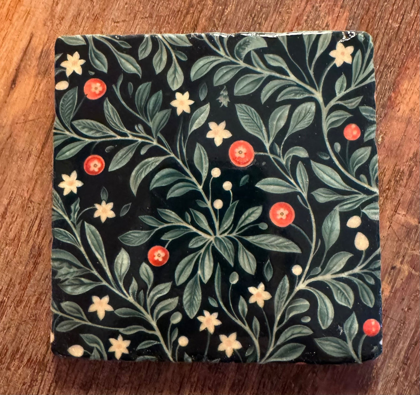 Stone Coasters - Tiny Works of Art from The Painted Lily - Perrymans Books & Gifts