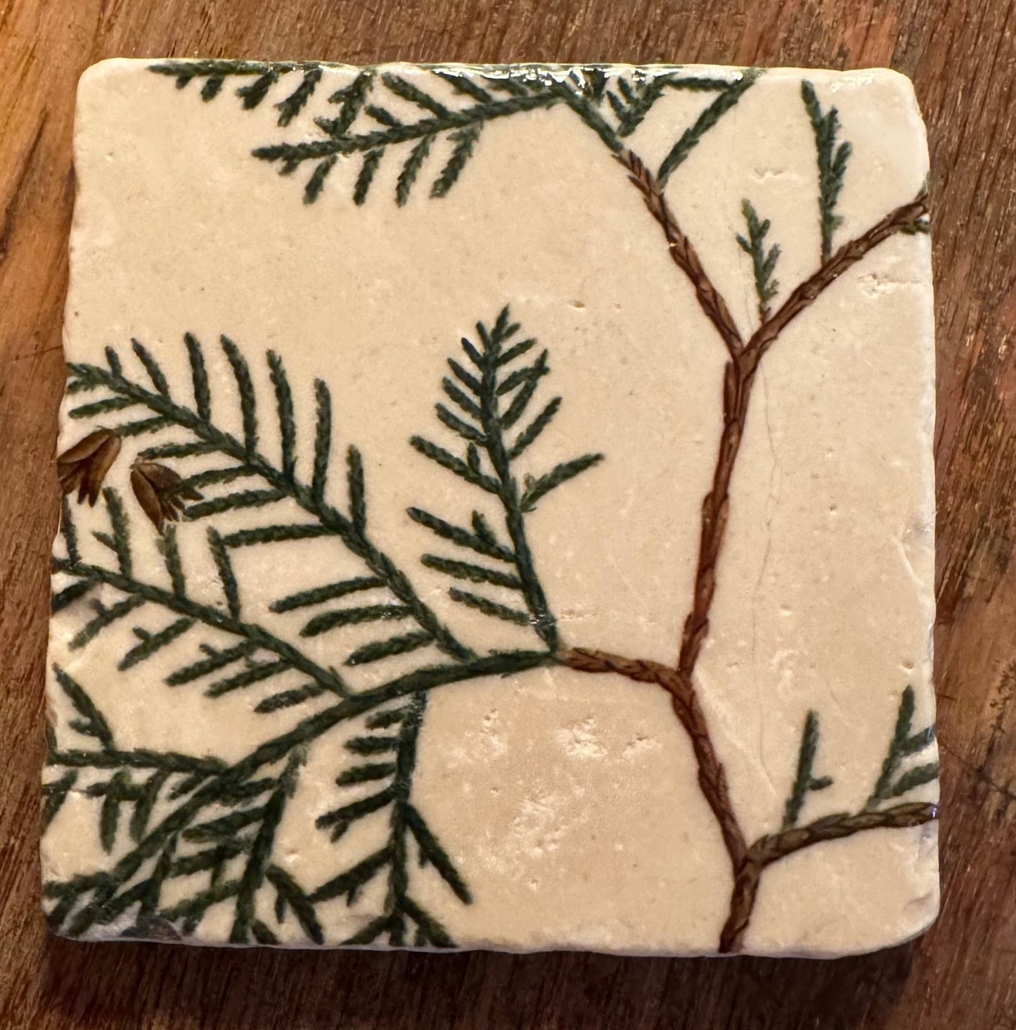 Stone Coasters - Tiny Works of Art from The Painted Lily - Perrymans Books & Gifts