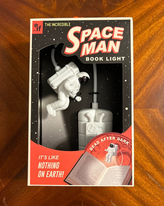 The Incredible Spaceman Book Light - Perrymans Books & Gifts