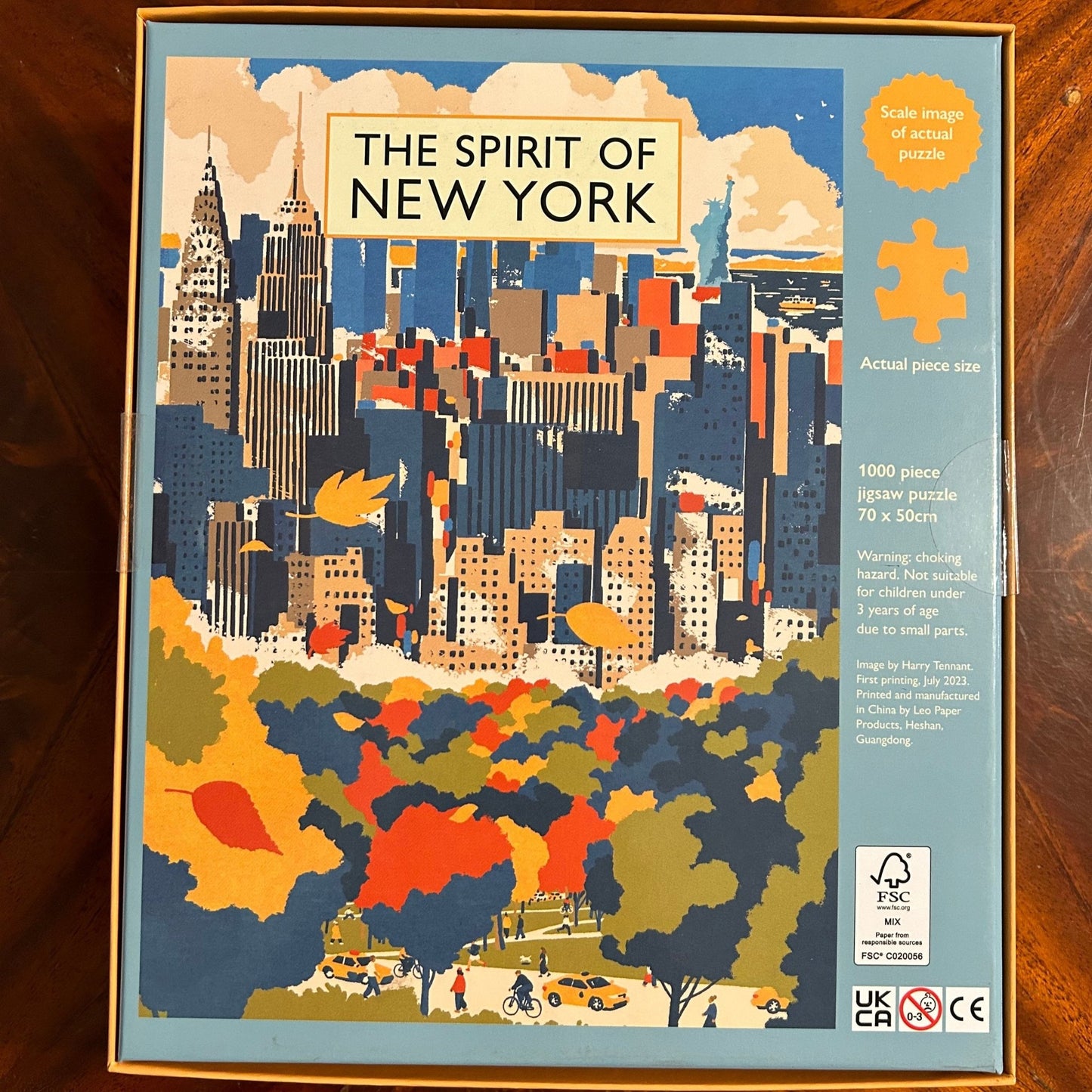 The Spirit of New York Jigsaw Puzzle - Art Inspired - Batsford - Perrymans Books & Gifts