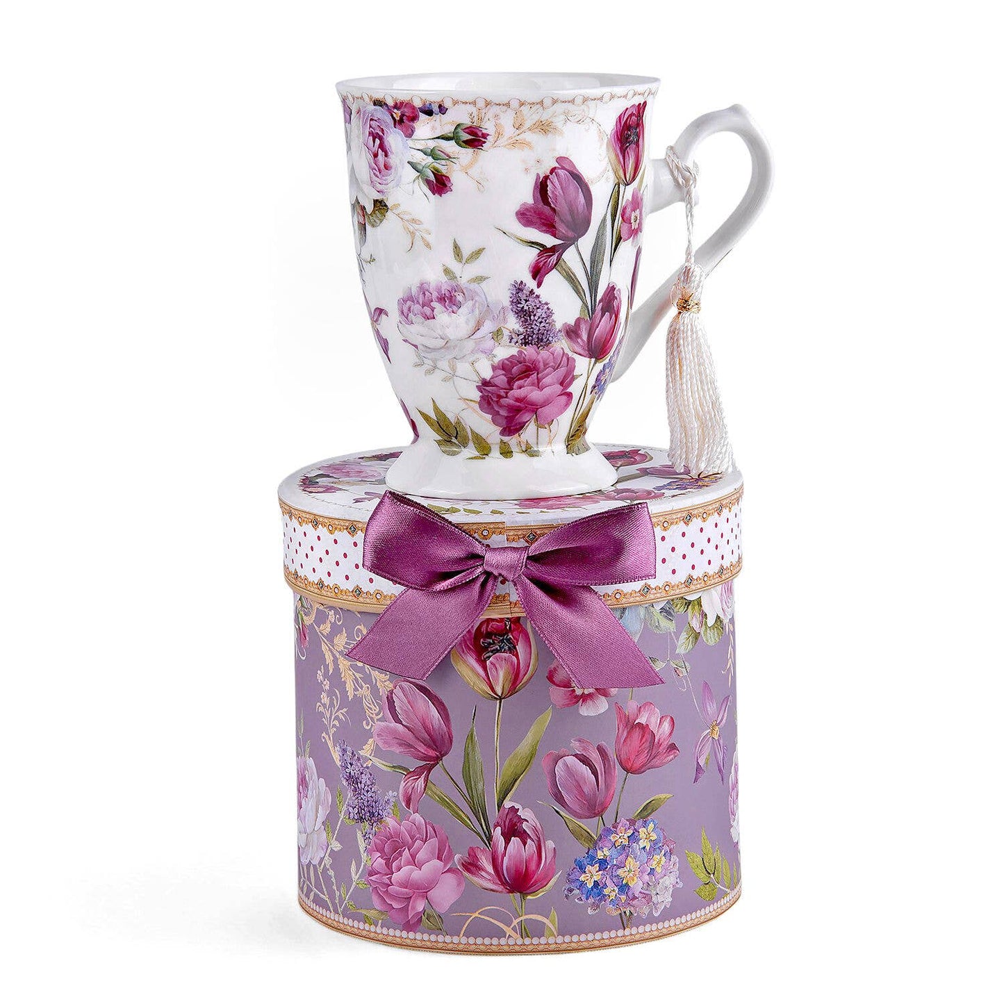 Tulip Tea/Coffee Tall Mug in Gift Box - Perrymans Books & Gifts
