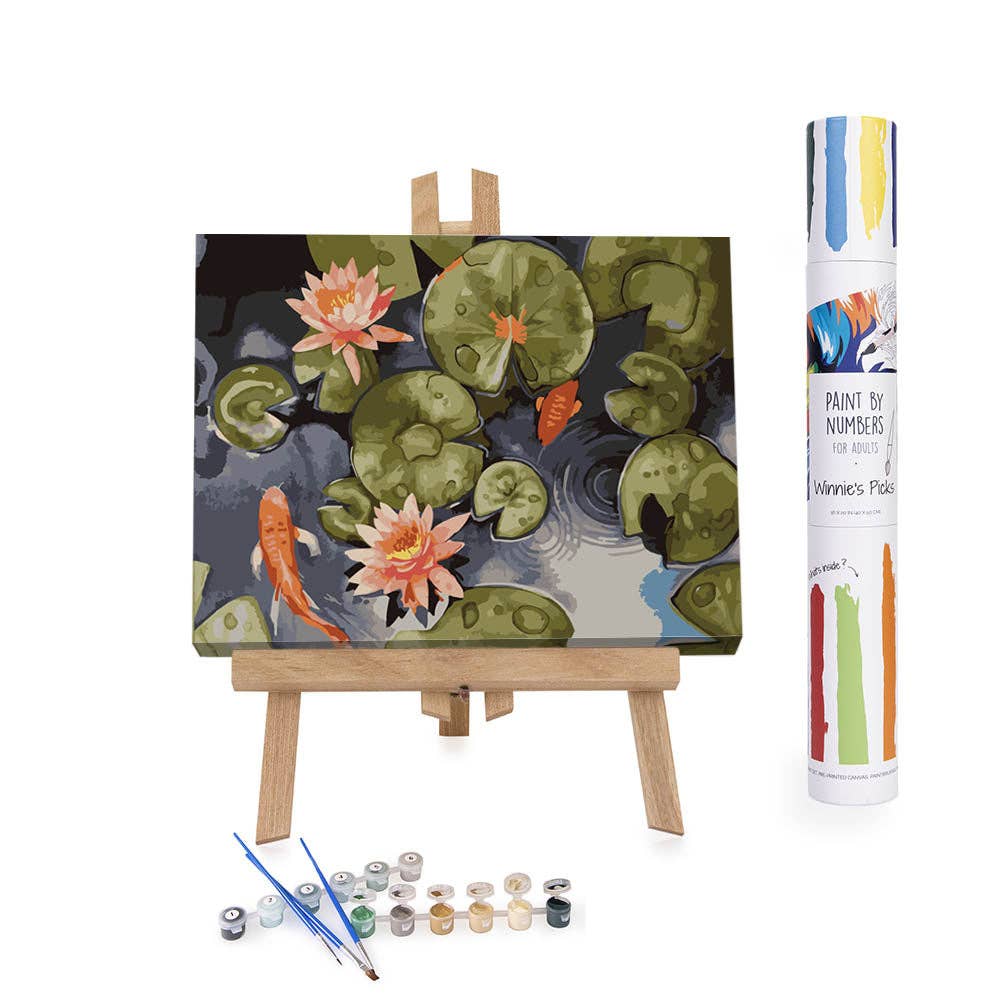 Winnie's Picks - Heaven's Garden - Vintage Wall Art - Paint by Numbers Kit - Perrymans Books & Gifts